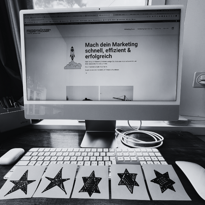 Rating unserer Marketing Agentur - schau dir unsere Bewertungen auf Google an